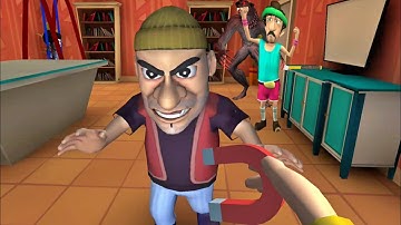 Scary Robber Home Clash New Update New Levels Just Hanging Around (Android,iOS)