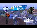 Fortnite Reload ASMR | High Kill Solo Ranked Win Full Gameplay (Keyboard &amp; Mouse)