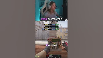 1VS5 CLUTCH??? 🤔 #shorts #twitch #cs2