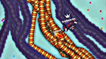 Snake.io 🐍 Circle Top 1 Snake In The Map | Walkthrough Gameplay