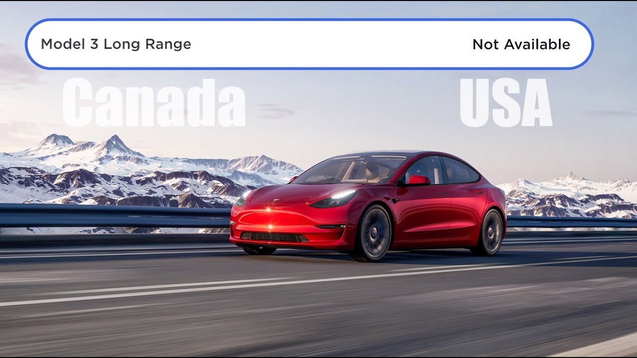 Model 3  Tesla Canada