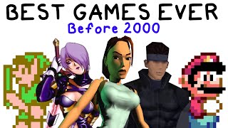 A Best Games Of All Time List, But It's From 2000