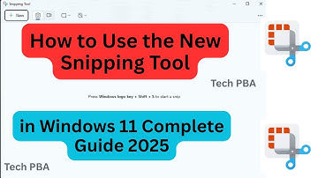 How to Use the New Snipping Tool in Windows 11 Complete Guide 2025