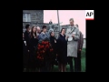Synd 03051970 survivors and relatives mark 25th anniversary of  mauthausen concentration camp