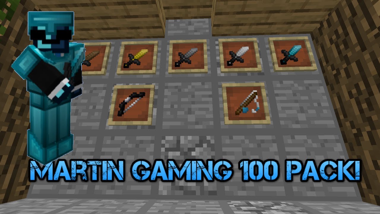 Martin Gaming[16x] 100 Subscribers Texture Pack Release!! - YouTube