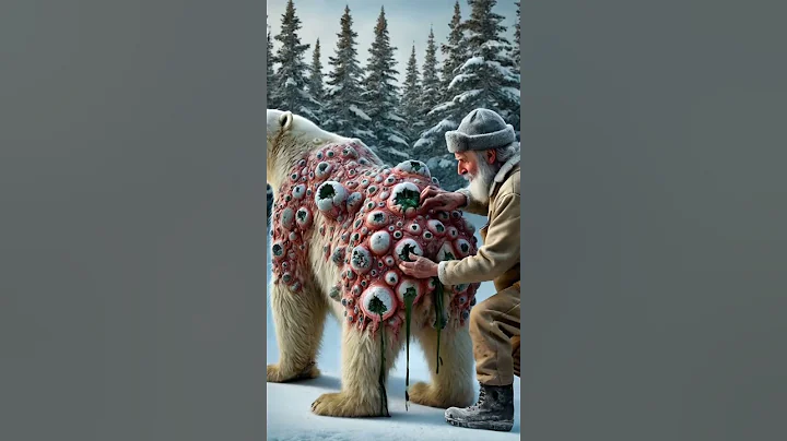 Kind Grandfather Helps Injured Polar Bear | Heartwarming Arctic Rescue thumbnail