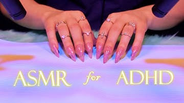 Hypnotic ASMR for ADHD & People Who Get Bored Easily 🌸 3 Hours Tapping Scratching & More!