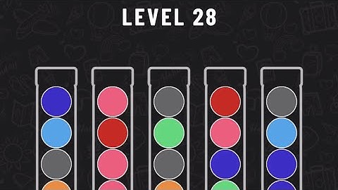Ball Sort Puzzle Level 28 #ballsortpuzzle #ballsortpuzzlegameplay #puzzlegame #mobilegames
