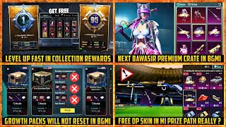 Don't do this MISTAKE in COLLECTION REWARD in BGMI | Next Premium Crate | End Of Growth Pack in BGMI