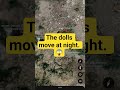 The Island of the DOLLS! 💀😱 (Don't watch alone) #shorts #scary #mystery #googleearth #creepy #1m
