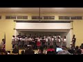 Angra Pequena Senior secondary school choir...