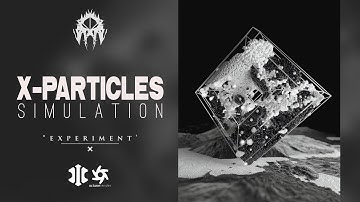 X-Particles Simulation - Octane Render,Cinema 4d