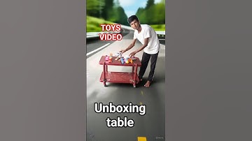 unboxing table viral video #toys #viralvideo #comedy #youtube #youtubeshorts #tarning #like
