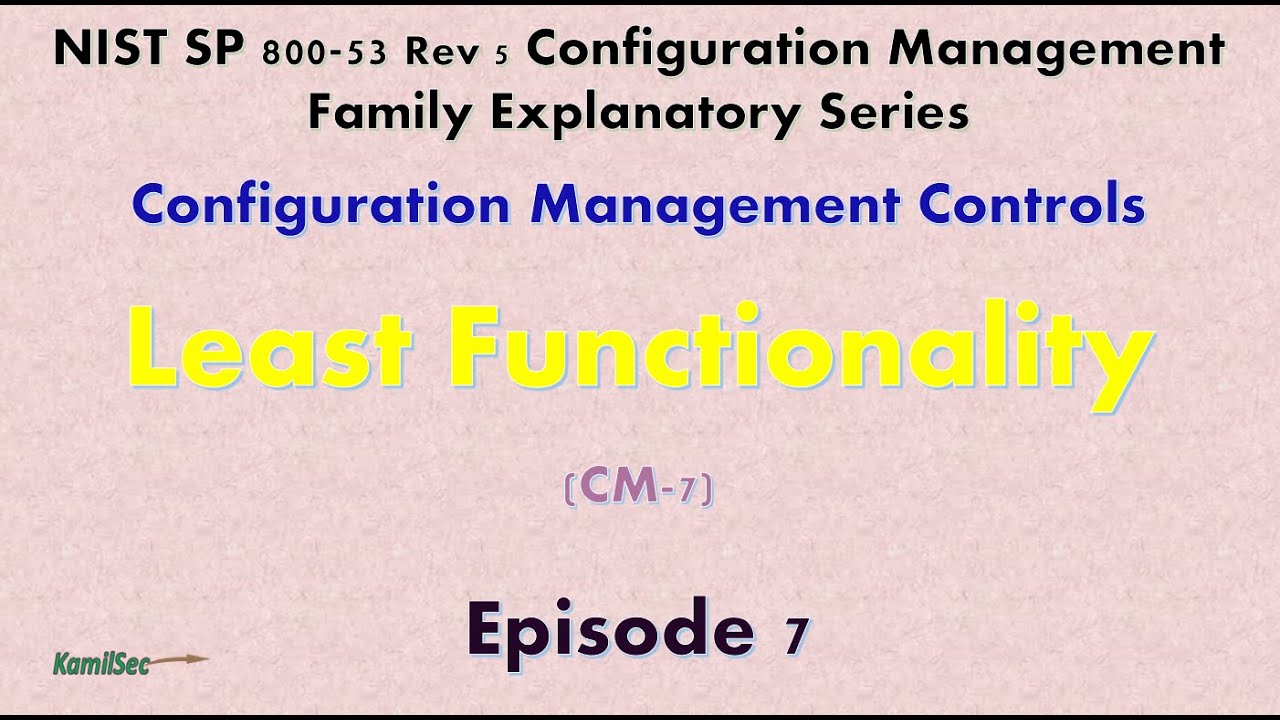 Episode 7 Least Functionality CM 7 KamilSec YouTube Episode 7 least functionality cm 7 kamilsec youtube