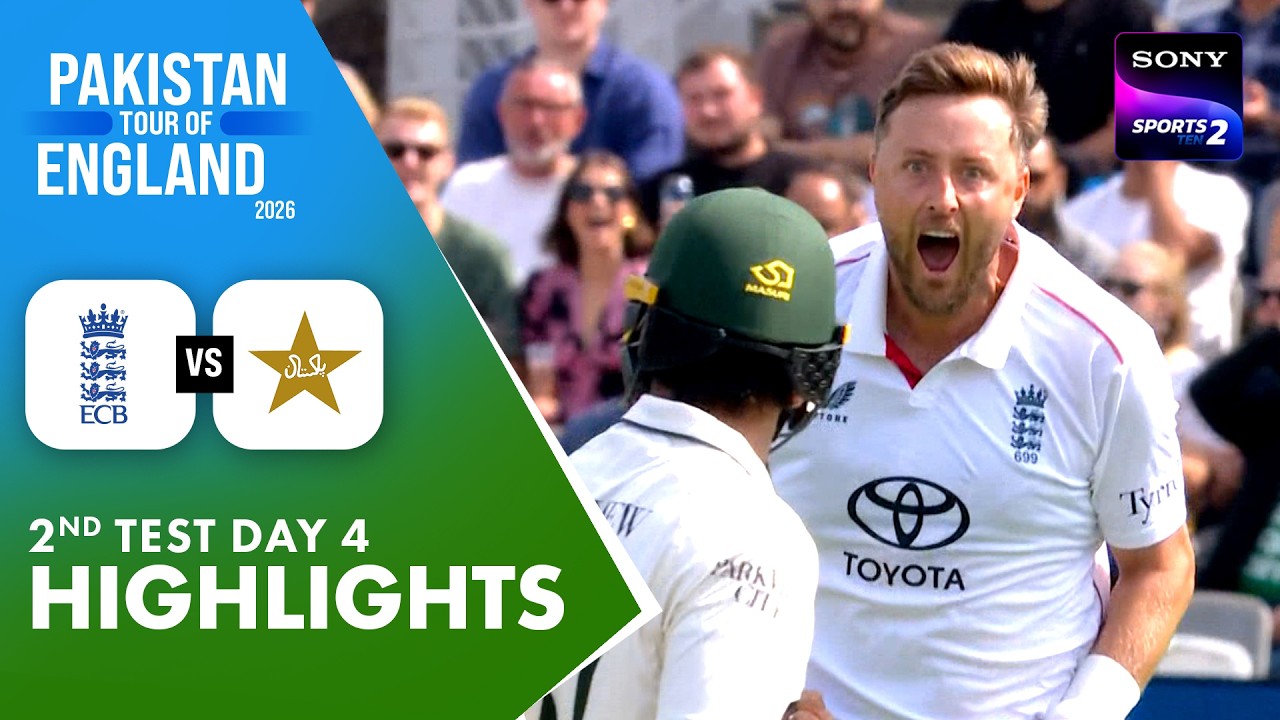 England Clinched A Clinical Victory By 194 Runs | 2nd Test Day 4 | Highlights | ENG vs PAK 2026