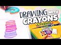 Drawing With Only CRAYONS - Crayola Challenge