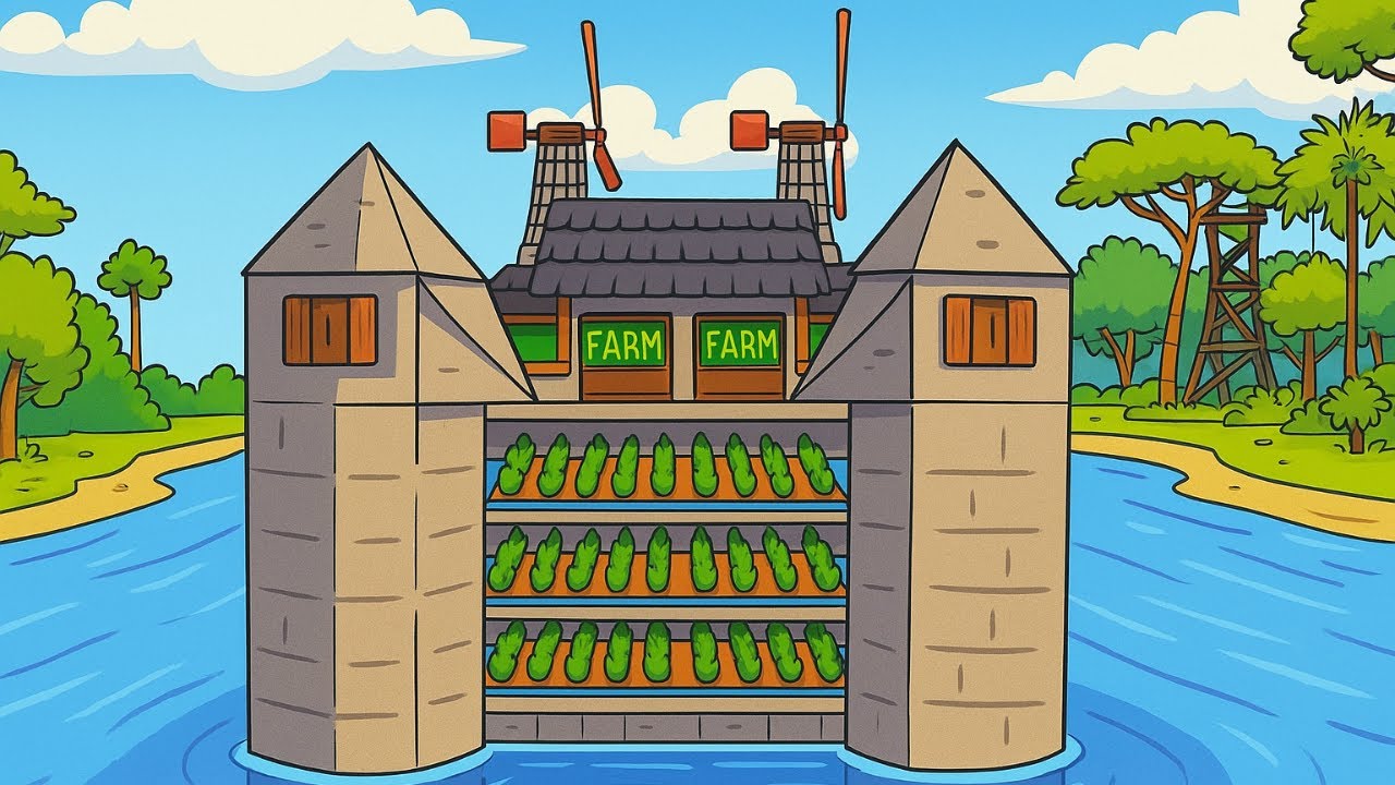 Sobrevivi SOLO em uma FARM que produz 45.000 TECIDOS POR HORA! 🌱🏡 - Rust