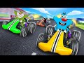 Roblox Oggy Become Super Racer In Cart Racer Simulator With Jack | Rock Indian Gamer |