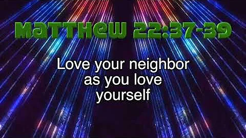 Matthew 22:37-39
