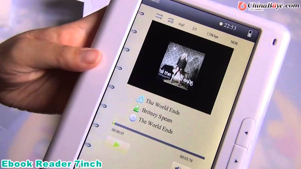19multi function 7inch 4gb memory 720p ebook reader w micro sd