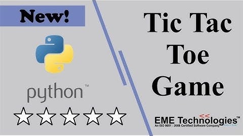 How to Create a Tic Tac Toe Game in Python Project Download with Source Code