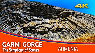 Garni Gorge - Symphony of the Stones , ARMENIA 4K Walking