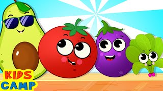 ten little veggies song more nursery rhymes kids songs by kidscamp