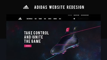 SpeedArt I Adidas Web Redesign