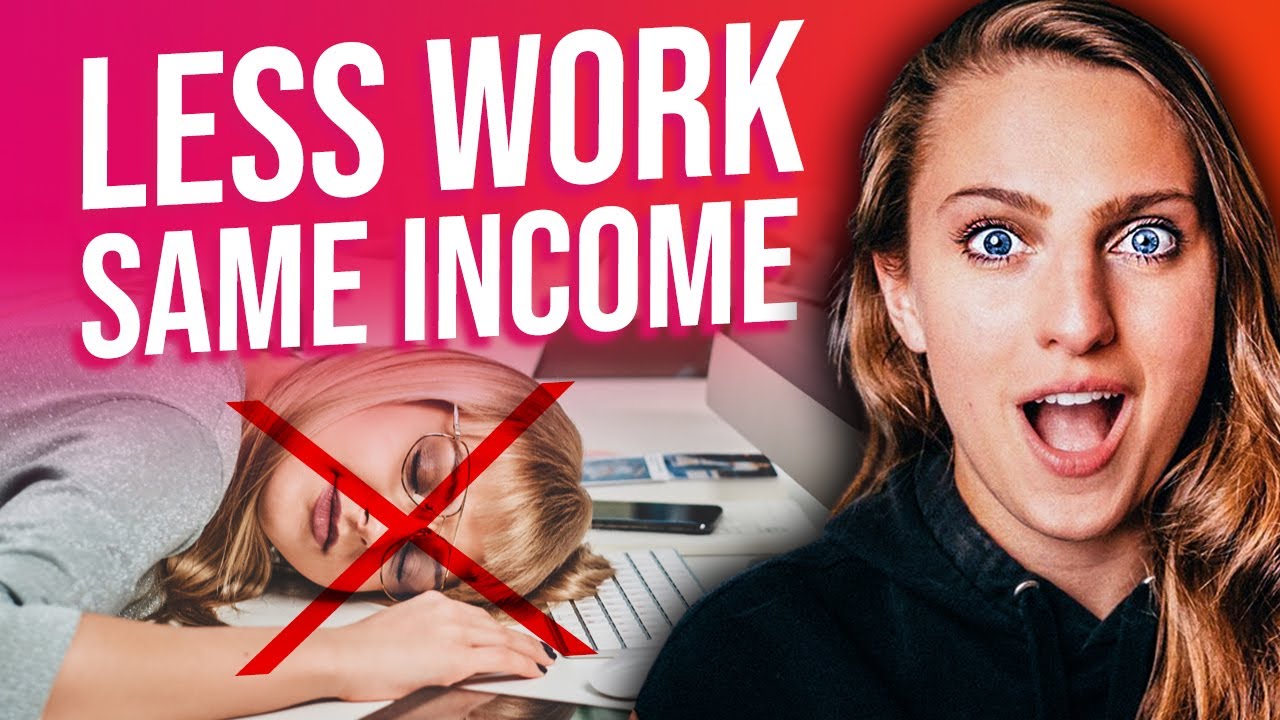 How To Work Less Without Losing Any Income