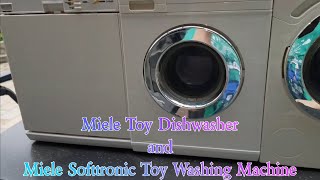 Toy Dishwasher and Washing Machine Washcycle with Water (1/2)