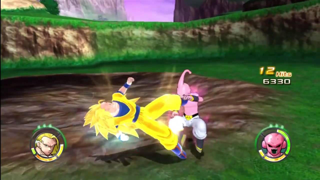 Dragonball Z Raging Blast 2 - Goku & Vegeta VS Kid Buu