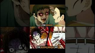the #anime  demon blood demon art