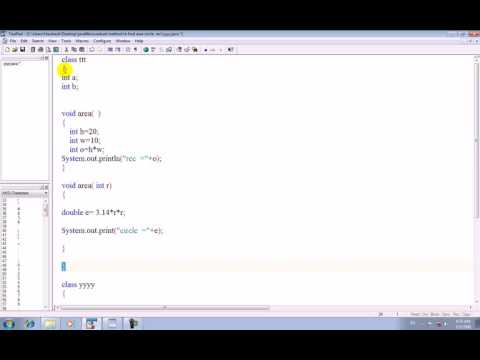 05 فێربونی پرۆگرامسازی جاڤا    Example 1   Method Overloading in java