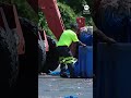 More than 20 tons of squid spills onto Rhode Island street