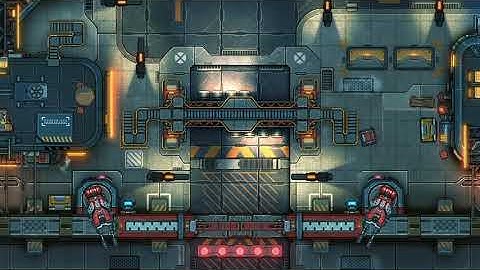 Cyberpunk Airbase - Animated Sci-Fi Battlemap