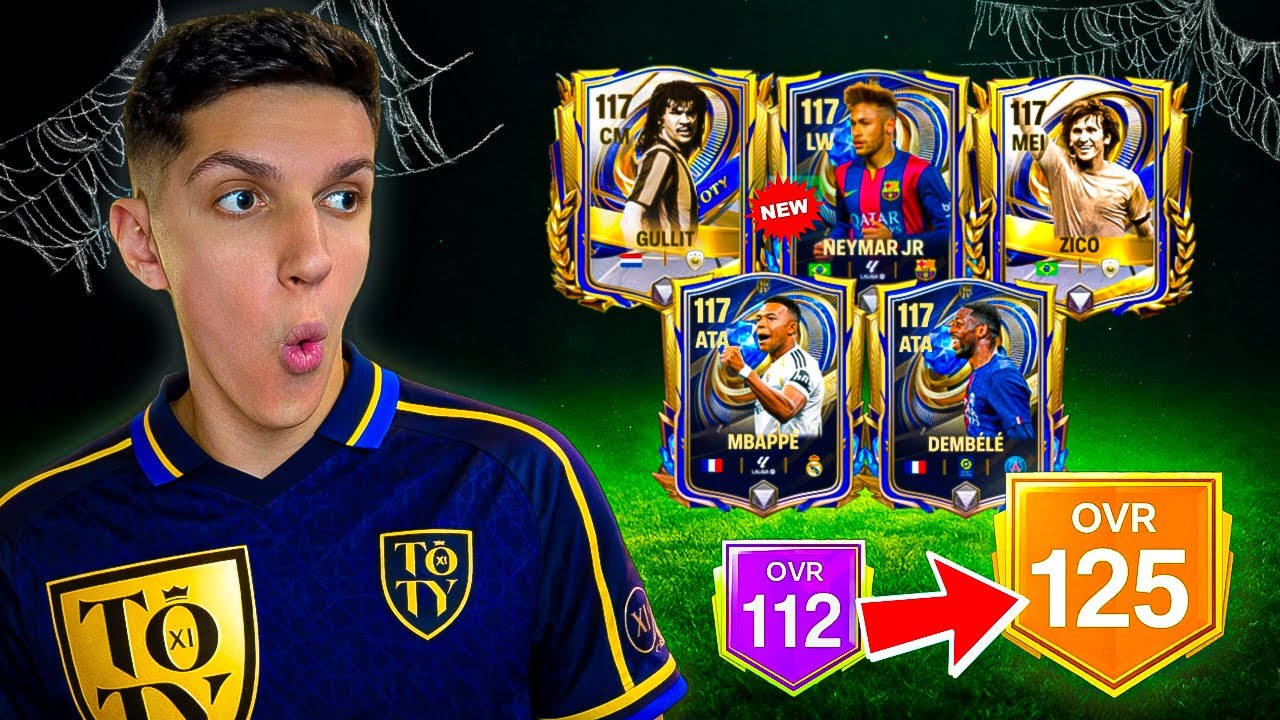 🔥ACHEI uma CONTA ABANDONADA e GEMEI ELA com TOTYs🔥FICOU ASSIM😱 FC MOBILE 26