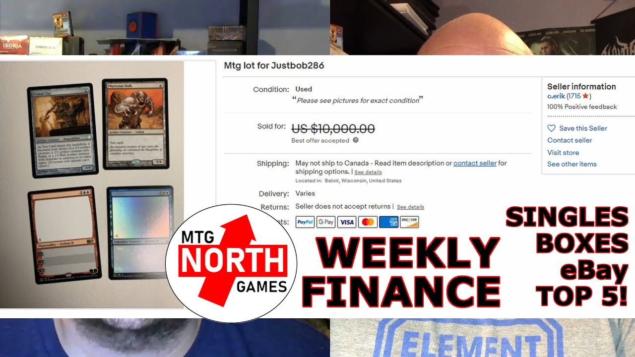 MTG Finance Weekly: Singles and Boxes to Watch & EBAY TOP 5 Expensive Sales