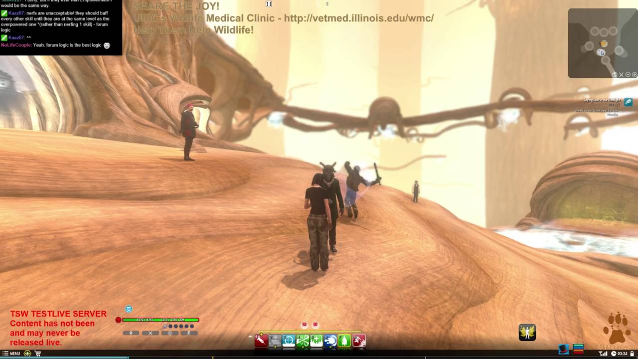 The Secret World - OtterRomped!  -  Testing the Ability Re-Balance - TESTLIVE SERVER