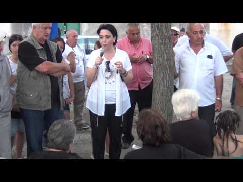 ეკა ბესელიას შეხვედრა ფოთის მოსახლეობასთან