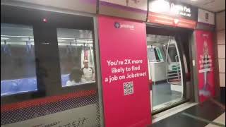 [SBST - NEL] Refurbished Alstom Metropolis C751A 7055/7056 (NE4 Chinatown -  NE3 Outram Park)