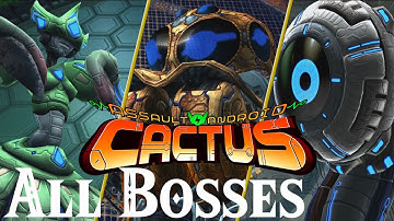 Assault Android Cactus // All Bosses