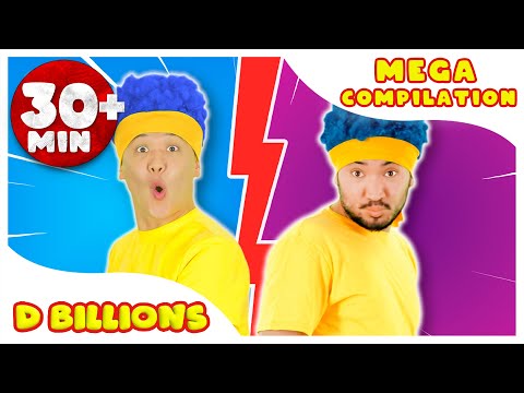 Fake DB Heroes | Mega Compilation | D Billions Kids Songs