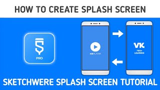 How to create splash screen | sketchwere splash screen tutorials | 2023