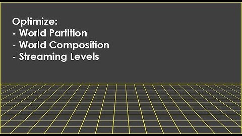 UE5. Unreal Engine 5. Level Streaming Optimizer Plugin