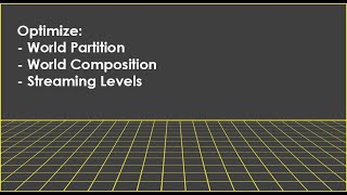 UE5. Unreal Engine 5. Level Streaming Optimizer Plugin