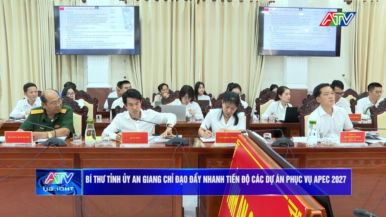Bí thư Tỉnh ủy An Giang chỉ đạo đẩy nhanh tiến độ các dự án phục vụ APEC 2027