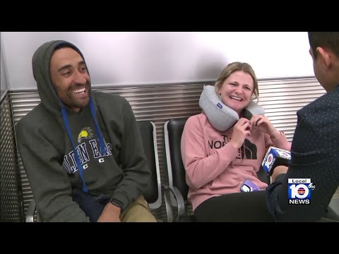 MIA travelers experiencing long delays from severe winter storm
