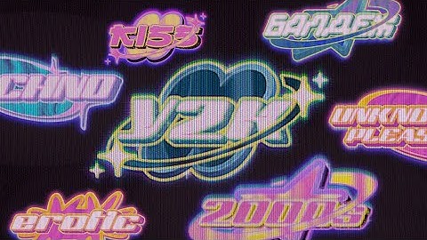Y2K Titles | After Effects Project