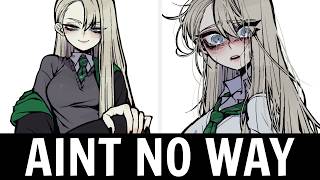 WHAT. The first Malfoid art has been uncovered....