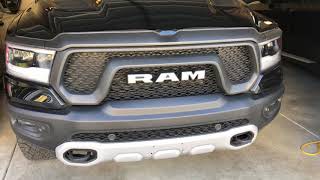 2019 Ram 1500 Rebel Emblem Swap